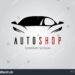 Vektor Stok Auto Shop Car Logo Design Concept (Tanpa Royalti) 579181084 ...